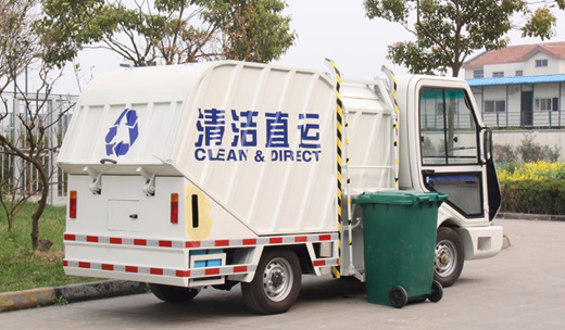 側(cè)裝垃圾車 EG6042X 自動液壓技術(shù)